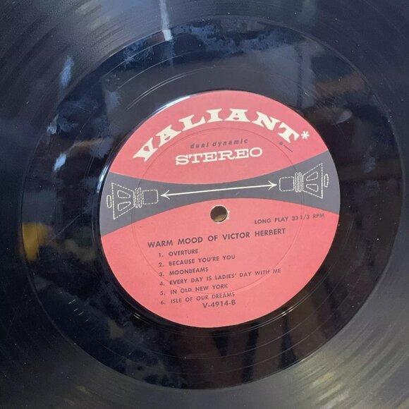 The Silver Strings Warm Mood Of Victor Herbert (Vinyl) Valiant V4914 VG+ LP - Picture 9 of 9
